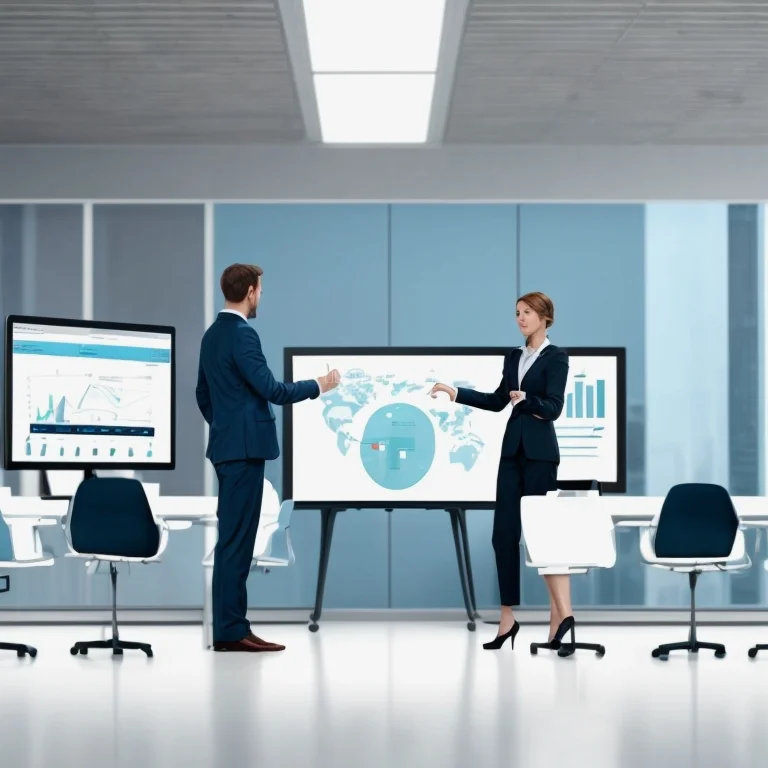 Business professional receiving coaching